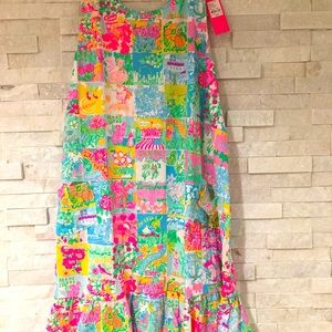 Lilly Pulitzer Kristen Flounce Dress XL NWT